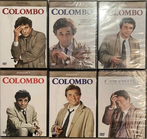 COLOMBO La Serie Completa STAGIONI 1-7 RARO SET 6 BOX DVD Fuori Catalogo
