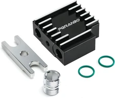 Thermal Bypass Valve Upgrade with Billet Filter Coupler 2019-on, Black 