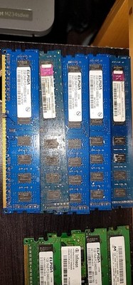 8x RAM Lot   2GB DDR3, 2GB DDR2, 1GB DDR2, 256MB DDR   All Tested Working