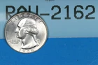 1964-D BU 25C WASHINGTON SILVER QUARTER DOLLAR EARLY US TYPE COIN RAW-2162