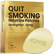 Quit Smoking Patches 42mg, Nicotine Step 14 for 1 Week