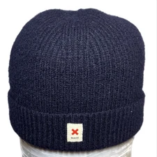 Best Made Company Cap of Courage Beanie - 100% Merino Wool Navy Blue Rare