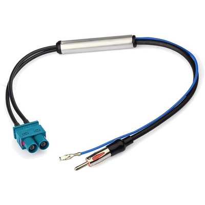 Autoradio Antenne Signalverstärker Adapter Doppel Fakra DIN Stecker Zubehör Auto