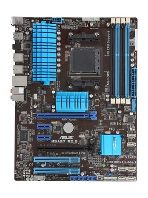 ASUS M5A97 R2.0 AMD 970 Motherboard Socket AM3+ ATX DDR3 USB3.0 SATA3 Tested
