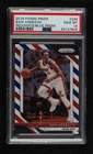 2018 Panini Prizm Basketball Prizms Red White Blue Bam Adebayo #226 PSA 10