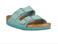 Birkenstock Arizona Soft Footbed Nubuck Leather Sandals