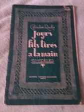 Jours Et Fils Tirés  A La Main