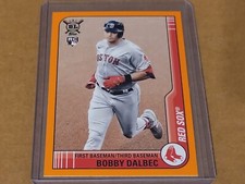 2021 Topps Big League #206 Bobby Dalbec RC Orange Boston Red Sox Nmmt