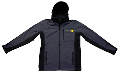 FTM Jacke Softshell grau Fishing Tackle Max verschiedene Größen NEW!!!!
