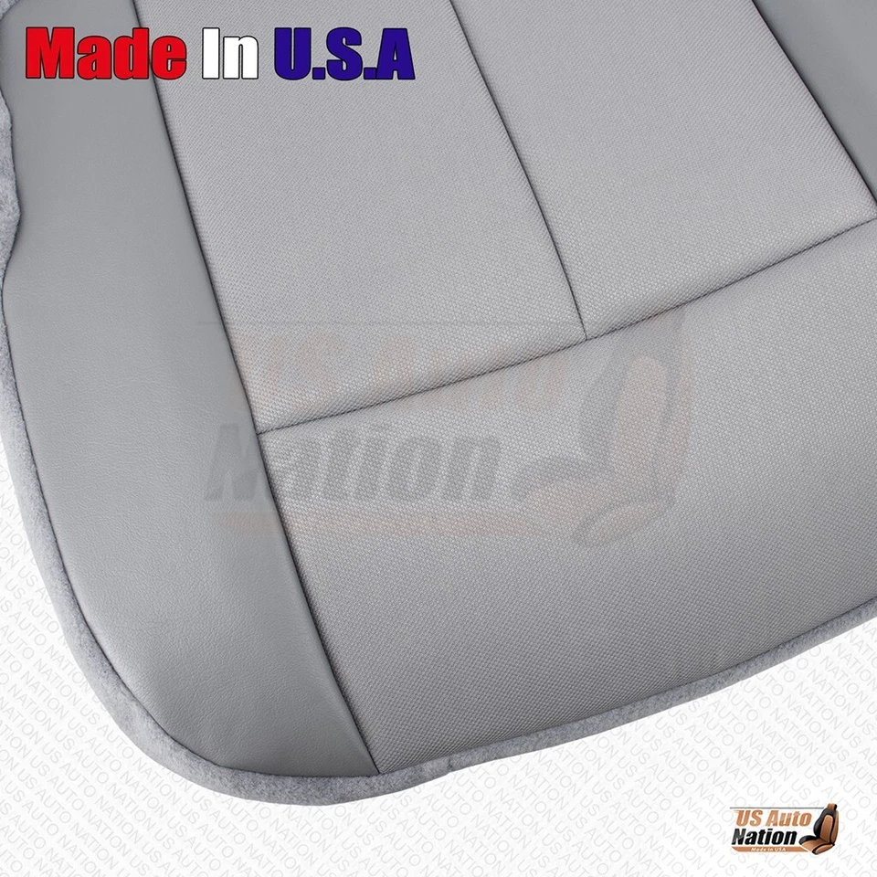 Cubierta de asiento de tela gris para parte inferior del conductor Nissan NV1500 NV2500 NV3500 2012-2021 Foto 2 de 4