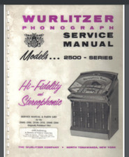 Wurlitzer Jukebox 2500 series Service Manual ...