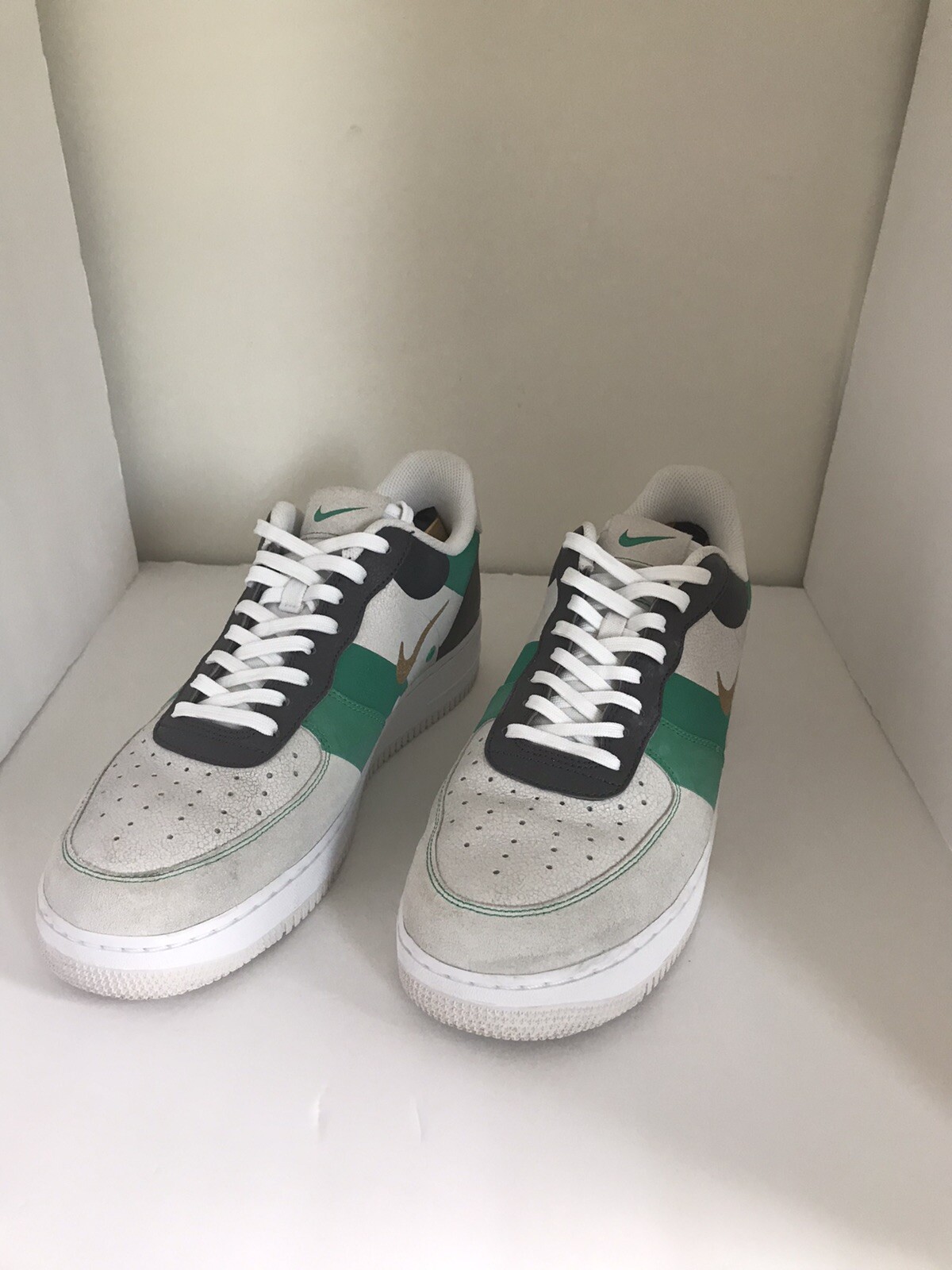 nike air force 1 low vast grey green