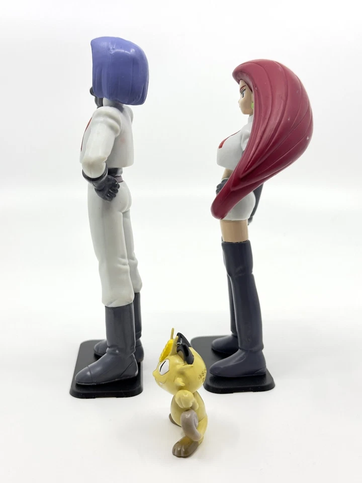 Figuras de Nintendo Relive the Glory of Team Rocket Jesse James Meowth Pokémon TOMY Foto 4 de 4