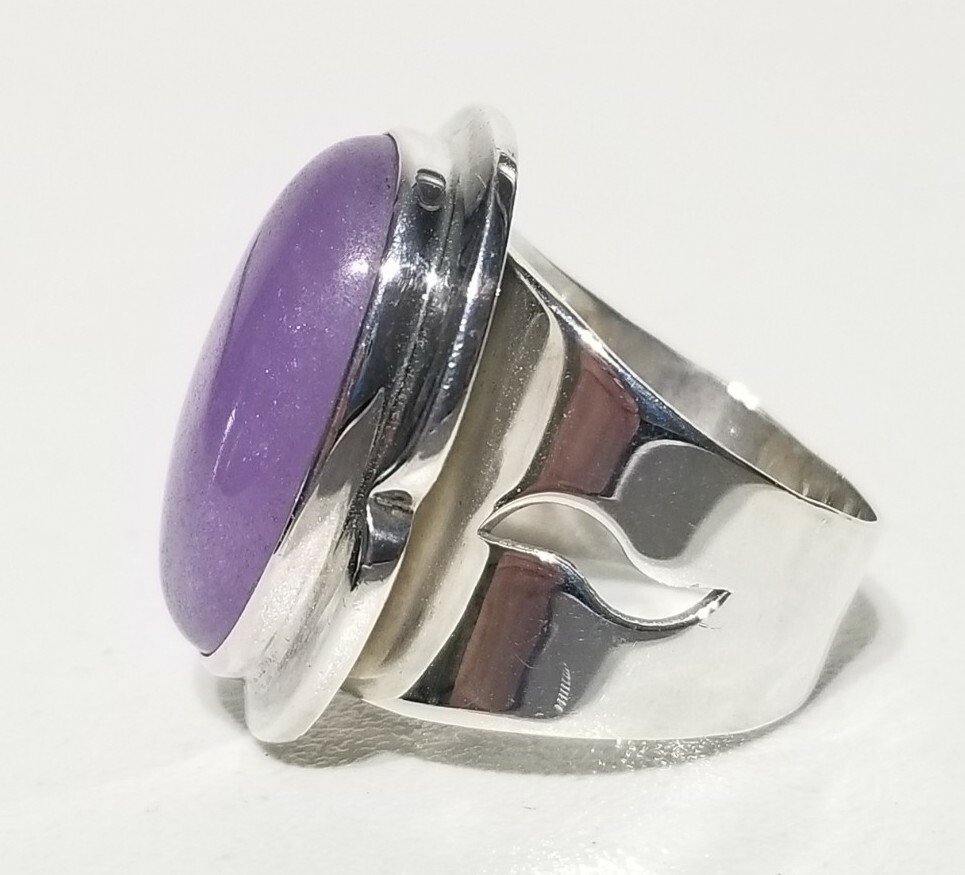 Jay King Desert Rose Trading Mine Finds Lavender Chal… Gem