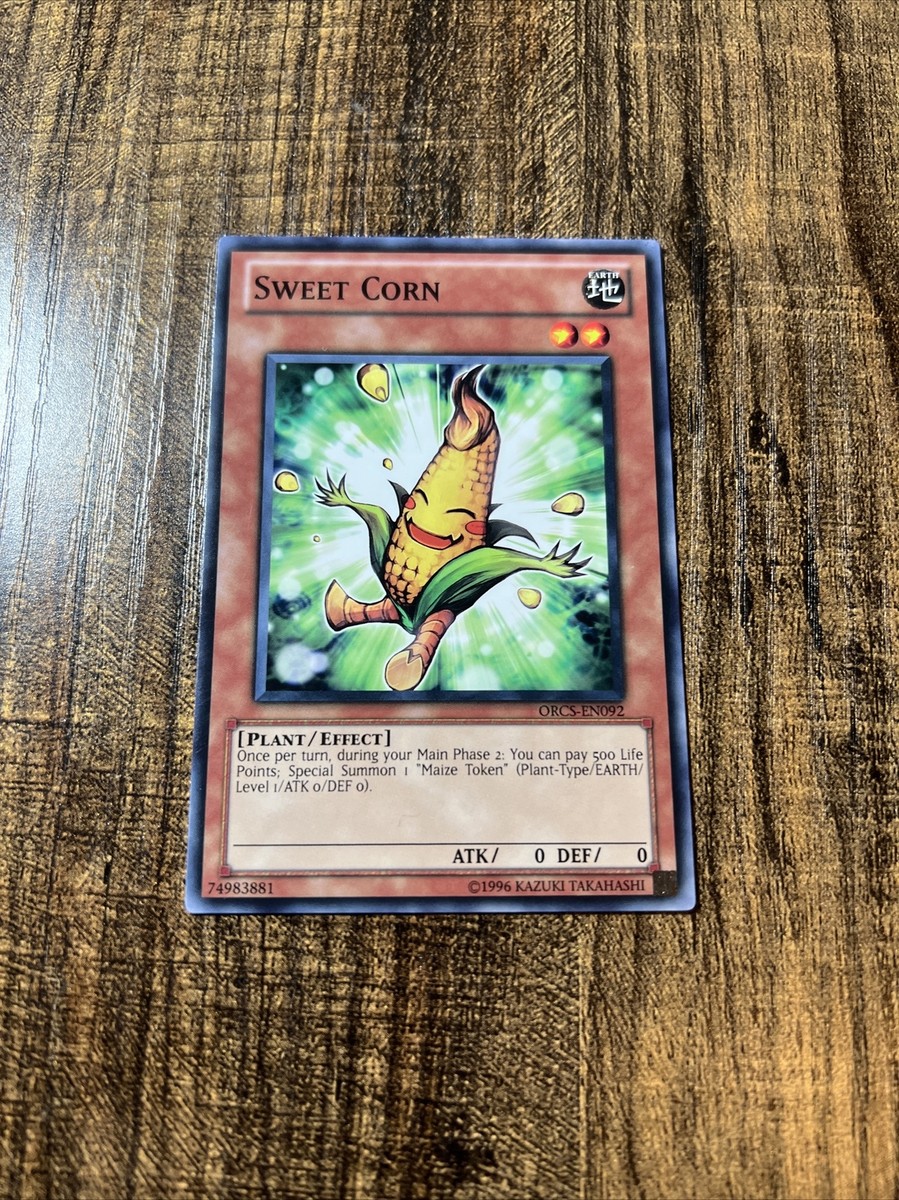 Sweet Corn ORCS-EN092 Yu-Gi-Oh! Card Light Play Unlimited | eBay