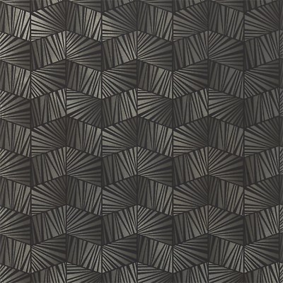 Zoffany Tapete Berkeley Lexington 311042 10,05m x 52cm Batch B Silber Schwarz