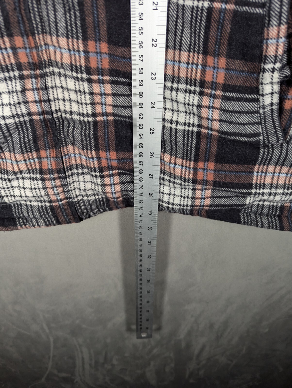 Lumberjack Flannel Shirt Jacket Size Large Sherpa Fleece Lined Full Zip Pockets image 9