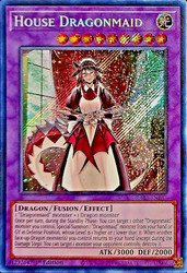 House Dragonmaid RA03-EN037 (Secret Rare) Quarter Century Bonanza