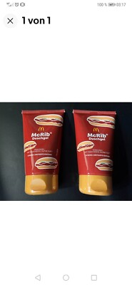 2x McDonalds McRib Duschgel 2025 streng limitiert 150ml | Neu & OVP
