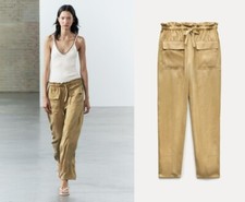  89 ZARA FLOWY POCKET PANTS ZW COLLECTION