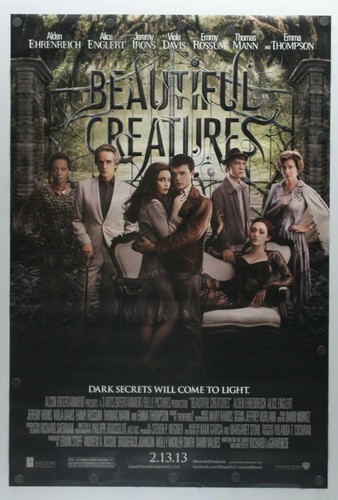 Beautiful Creatures 2013 Double Sided Original Movie Poster 27" x 40"