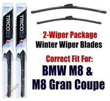 WINTER Wipers 2pk Super-Premium fit 2020 BMW M8 & M8 Gran Coupe - 35260/170