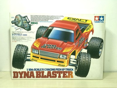 TAMIYA 1/10 Scale #58123 DYNA BLASTER 2WD Racing Pick-up Truck Model Kit