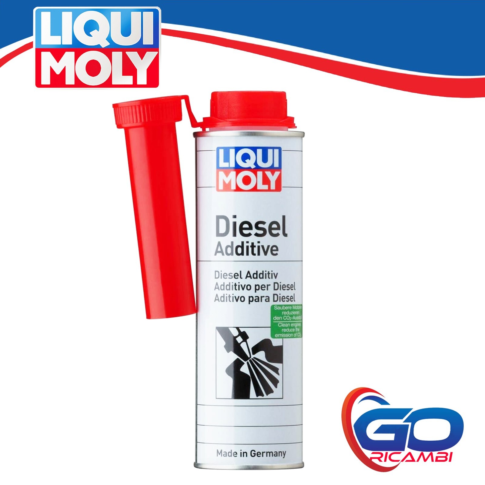 ADDITIVO PULITORE PULIZIA INIETTORI DIESEL LIQUI MOLY DETERGENTE LUBRIFICANTE