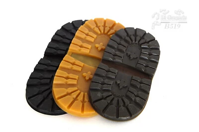 Tacco carrarmato gomma Vibram 1205 Roccia antiscivolo morbido scarponi alto mm 9