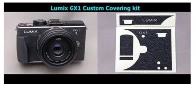 Camera Replacement Skin w/VID inst 【Panasonic Lumix GX1】From Japan