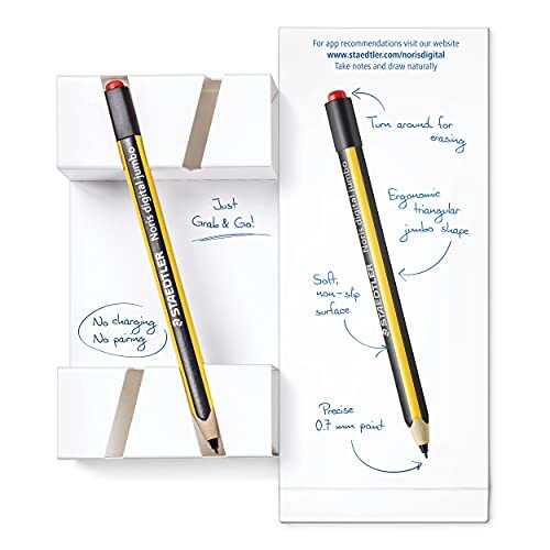 STAEDTLER Noris digital jumbo 180J 22. EMR Stylus with soft yellow-black 