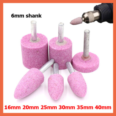 Fächerschleifer Schleifstift Keramik Schleifstein 6mm Schleifer für Dremel