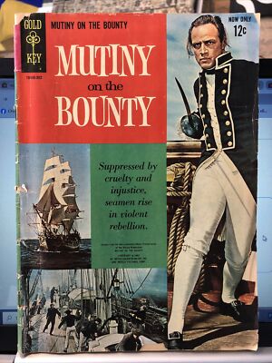 1962 Gold Key Comics MUTINY ON THE BOUNTY