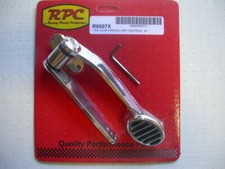 RPC R9507X Polished Aluminum Firewall Mount Gas Pedal