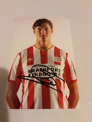 Signiertes Foto Sam Lammers  PSV Eindhoven  NEU