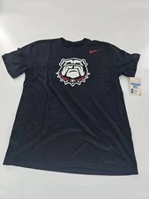 Nike Georgia Bulldogs Legend Short Sleeve T-Shirt Men’s M Black New