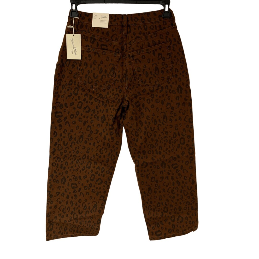Universal Thread Vintage Leopard Print Jeans Size… - image 2