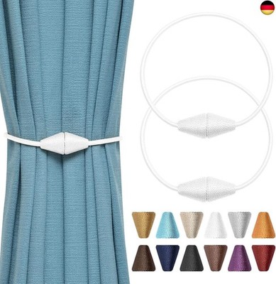 Pretty Jolly 2er-Pack Upgrade Magnetische Vorhang-Raffhalter Handgefertigte