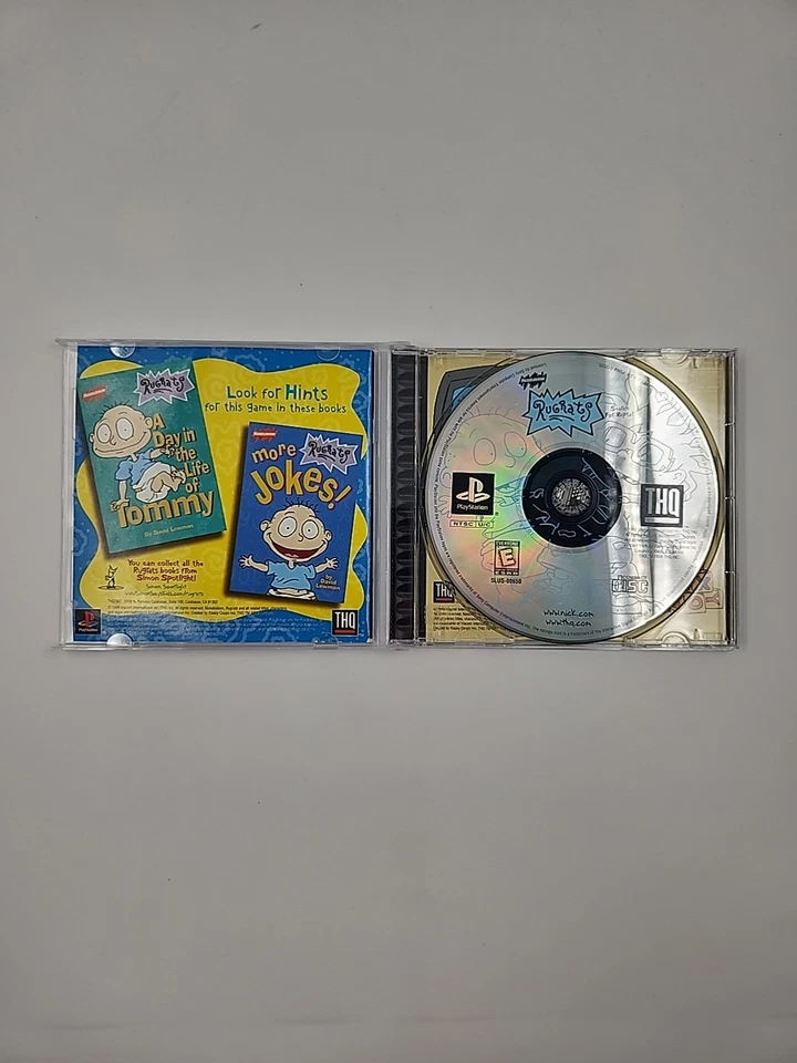 Rugrats Search for Reptar PS1 PlayStation 1 Complete CIB - Image 3 of 4