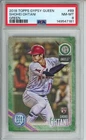 2018 Topps Gypsy Queen #89 Shohei Ohtani Green Rookie (RC) PSA 8 Dodgers