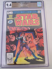 Star Wars Annual 2 Marvel 1982 CGC 9.4 ow pgs Twin Cities Pedigree VHTF