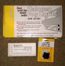 Nos Genuine Autobahn Vw Accessory Foglight Kit Zvw 123 001 Brackets Switch Nos Genuine Autobahn Vw Accessory Foglight Kit Zvw 123 001 Brackets Switch