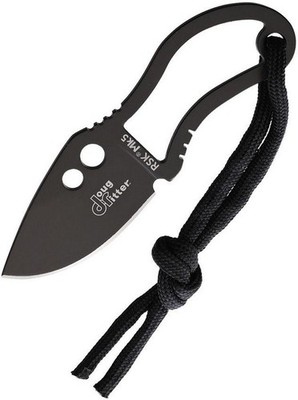 Doug Ritter RSK MK5 FixedKnife 2Cr13 Steel Blade Black Skeletonized Handle 2380K