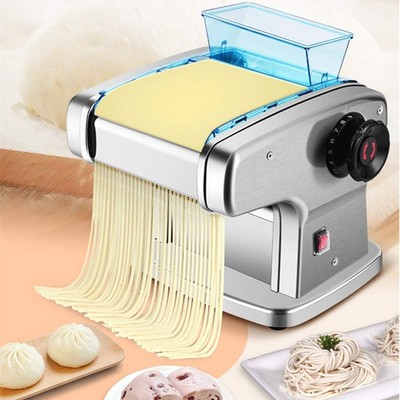 Elektrische Nudelmaschine, 135W Pastamaker Aus Edelstahl, Geeignet Für