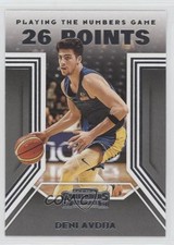 2020 Panini Contenders Draft Picks Playing the Numbers Game Deni Avdija #6 0b3u