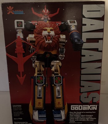 1982 Bandai America Popy Godaikin Chogokin Toei Daltanias DX Robot