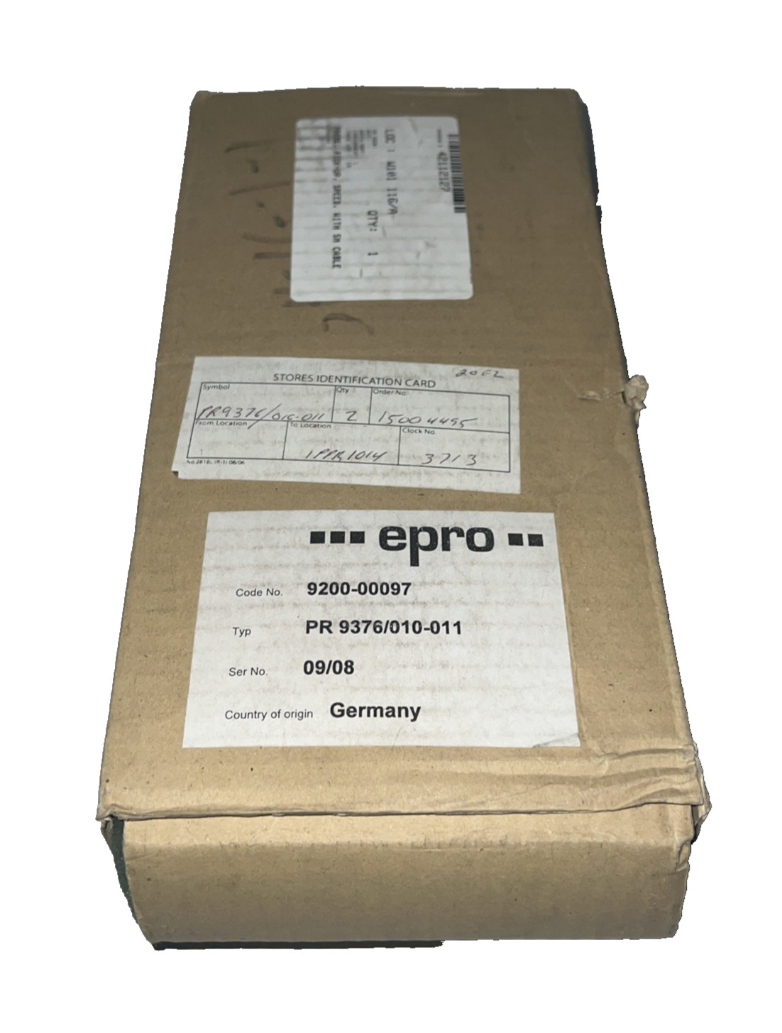 NEW EPRO PR9376/010-011 HALL EFFECT SPEED PROXIMITY SENSOR
