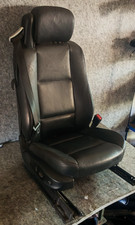 Original BMW 3er E46 Coup�/Cabrio Sitz Vorn Rechts Leder Schwarz Klappbar