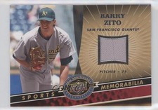 2009 Upper Deck 20th Anniversary Retrospective Memorabilia Barry Zito 0b0