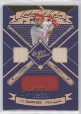 2019 Panini Leather & Lumber and Triple Relics Gold 156/199 JP Crawford 1b9b